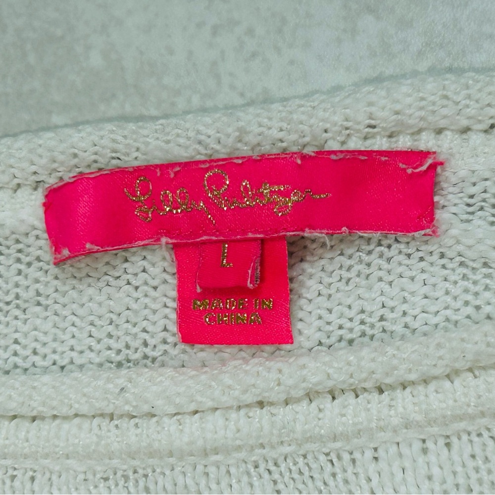 Lilly Pulitzer Colorful 'Sunny' Sweater L - Picture 5 of 5